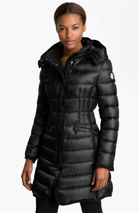 women moncler long down jacket.